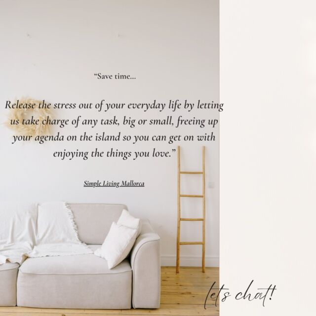We're here to help you enjoy your time in your island home, we manage anything you need, from issues with the alarm company, to cleaning, to any damages that need fixing. ⁠
#SimpleLivingMallorca 🌷Contact us for more info:⁠
⁠
Hello@simplelivingmallorca.com ⁠
.⁠
⁠
.⁠
.⁠
.⁠
⁠
⁠
#spain #mallorca #seaside #mediterraneanliving⁠
#mindfulliving #thehappynow #consciousconsumer #sustainableliving #slowliving #simplicity #simple #lessismore #slowlife #minimalist #healthyliving #allnatural⁠
#home #housegoals #homesweethome #luxuryhomes